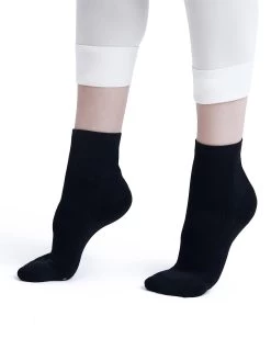 Capezio Lifeknit Sox Size X- Large; Black -Dance Clothing Store H066blk xlge 2