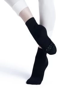 Capezio Lifeknit Sox Size X- Large; Black