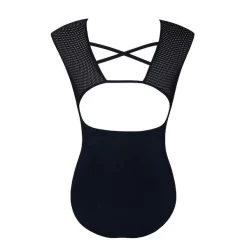 Energetiks Estella Leotard Adult XXX- Small; Black Sports Mesh