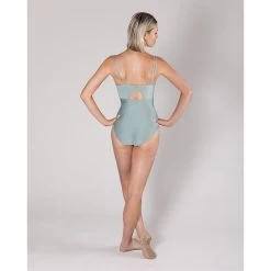 Energetiks Kara Zip Camisole Leotard Adult XXX- Small; Sea Mist -Dance Clothing Store IAL157AG1 SMT XXXSML 2