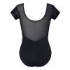Energetiks Veronica Cap Sleeve Leotard Adult XXX- Small; Black -Dance Clothing Store IAL65T2 BLK XXXSML