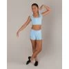 Energetiks Ruby Mesh Crop Top Child X- Small; Baby Blue 2 Energetiks Ruby Mesh Crop Top Child X- Small; Baby Blue -Dance Clothing Store ICC38M BBL XSML