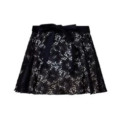 Energetiks Melody Lace Skirt Adult X- Small; Black -Dance Clothing Store IS31L BLK ADXSML 2