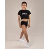 Energetiks Graphic Parker Cropped Tee Child Small; Black 2 Energetiks Graphic Parker Cropped Tee Child Small; Black -Dance Clothing Store IT34D2 BLK CHSML