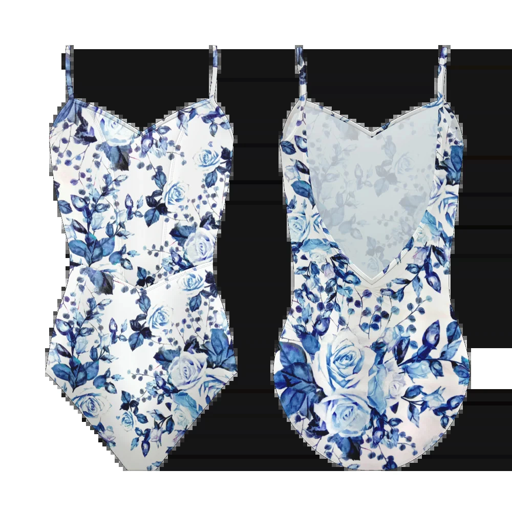 Danse De Paris Jardin Leotard Adult Medium; Primrose 5 Danse De Paris Jardin Leotard Adult Medium; Primrose - Image 3