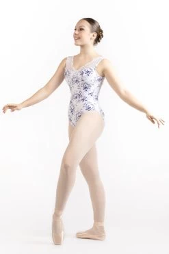 Danse De Paris Moulin Leotard Adult X- Small; Indigo