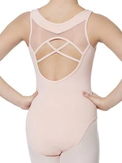 Strut Stuff Shani Leotard- Child 12; Rose Cloud