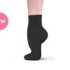 MDM Transit Contemporary Dance Sock Adult 6; Black -Dance Clothing Store MM520A