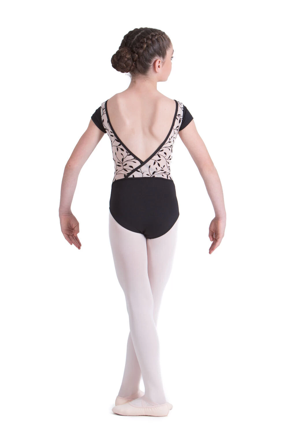 Studio 7 Lucinda Leotard Adult Large; Black 3 Studio 7 Lucinda Leotard Adult Large; Black