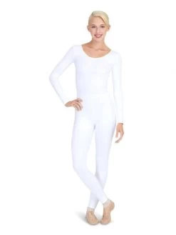 Capezio Long Sleeve Unitard Adult Large; Black -Dance Clothing Store TB114 2