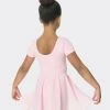 Studio 7 Mock Wrap Skirt Child X- Small; Ballet Pink -Dance Clothing Store TCES01bp chxsml