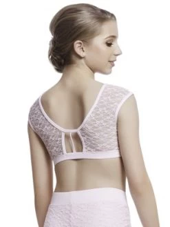 Strut Stuff Rosa Crop Top Child 8; Black -Dance Clothing Store TCR098 SR 5