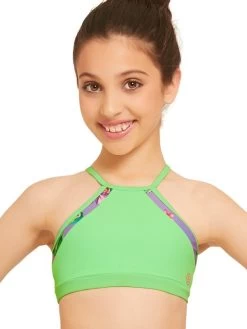 Strut Stuff Hawaii Crop Top Adult 8; Honeydew 11 Strut Stuff Hawaii Crop Top Adult 8; Honeydew -Dance Clothing Store TCR133 3