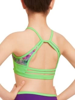 Strut Stuff Hawaii Crop Top Adult 8; Honeydew 12 Strut Stuff Hawaii Crop Top Adult 8; Honeydew -Dance Clothing Store TCR133 4