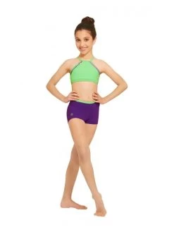 Strut Stuff Hawaii Crop Top Adult 8; Honeydew 13 Strut Stuff Hawaii Crop Top Adult 8; Honeydew -Dance Clothing Store TCR133 5