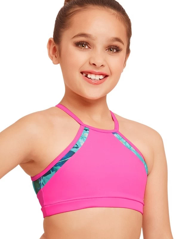 Strut Stuff Hawaii Crop Top Adult 8; Honeydew 3 Strut Stuff Hawaii Crop Top Adult 8; Honeydew