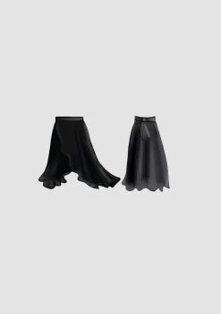 Studio 7 Lucia Skirt Child Small; Black -Dance Clothing Store TCWS03 1