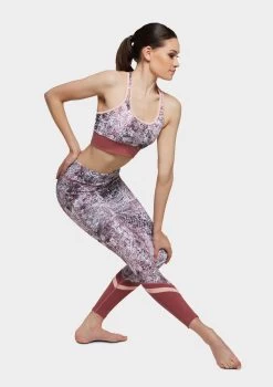 Uactiv Erika Top Child 8; Pink Wild Lace -Dance Clothing Store TP104C1 2