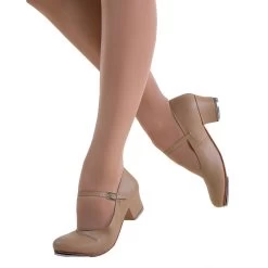 Energetiks Tap Shoe Low Heel Adult 10; Black