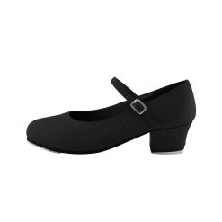 Energetiks Tap Shoe Low Heel Child 10; Black -Dance Clothing Store TSC01 2