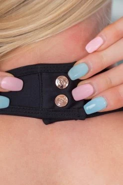 Claudia Dean Key Crop Child XXX- Small; Black -Dance Clothing Store cdkeycropblk chxxxs 4