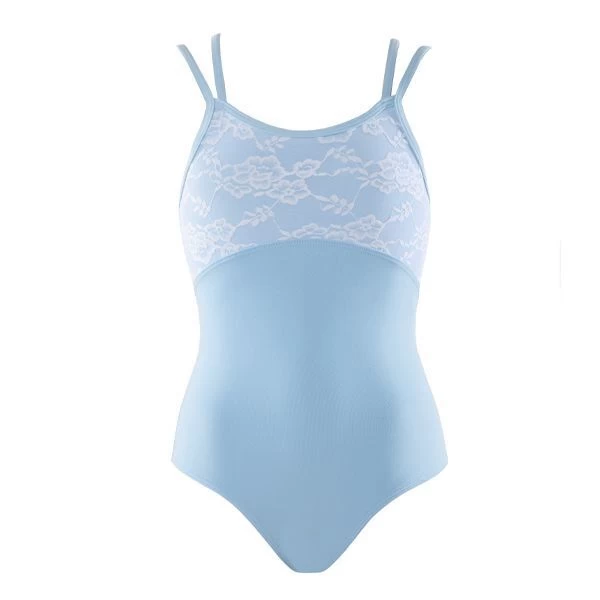 Energetiks Karen Lace Camisole Leotard Child Small; Baby Blue 4 Energetiks Karen Lace Camisole Leotard Child Small; Baby Blue - Image 2
