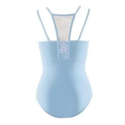 Energetiks Karen Lace Camisole Leotard Child Small; Baby Blue