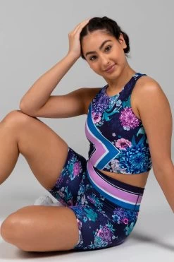 Sylvia P Harmony Reversible Cropped Singlet Child 12 -Dance Clothing Store harmonycrop ch12 2