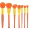 Make Up Brush 10 Piece - Orange And Yellow -Dance Clothing Store makeupbrushes oy