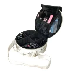 Mad Ally Oval Marble Make Up Case