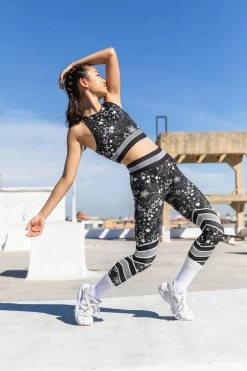Sylvia P Shooting Stars 7/8 Legging Child 6 -Dance Clothing Store starlegging ch6 3